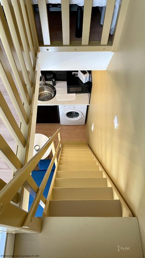 A La Clef - Duplex Cosy Proche Gare Et Centre - Ideal Pro & Couple - Wifi Le Mans Luaran gambar